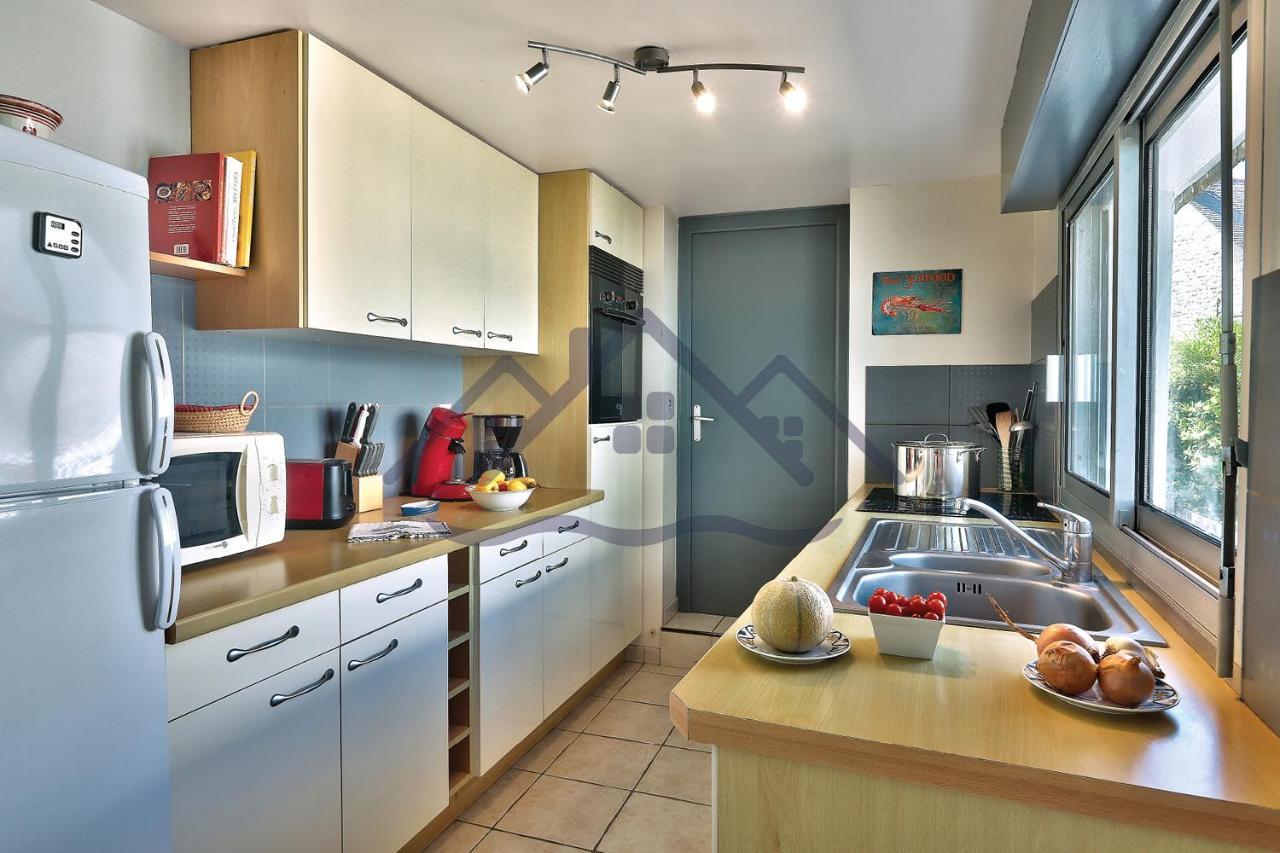 Localise - M3A La Maison Du Pecheur Au Guilvinec - Chambres Vue Mer - A 20M De La Mer Situee A La Pointe De Men Meur - Tout A Pied, Plage, Port, Centre, Commerces, Marche - Wifi Inclus - Linge De Lit Inclus - Jardin Clos - En Option , Menage Et Servi 外观 照片